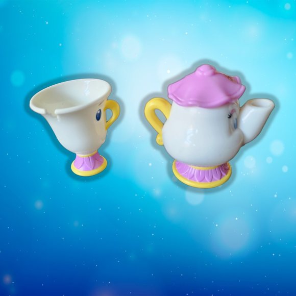 Rare Disney Mrs Potts and Chip Hasbro - Picture 3 of 3